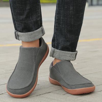 Fashion Fujeak Men Casual Footwear Plus Size Classic Loafers Non-slip Wide Sneakers 2024 Male Vulacnized Shoes for Men Barefoot Shoes