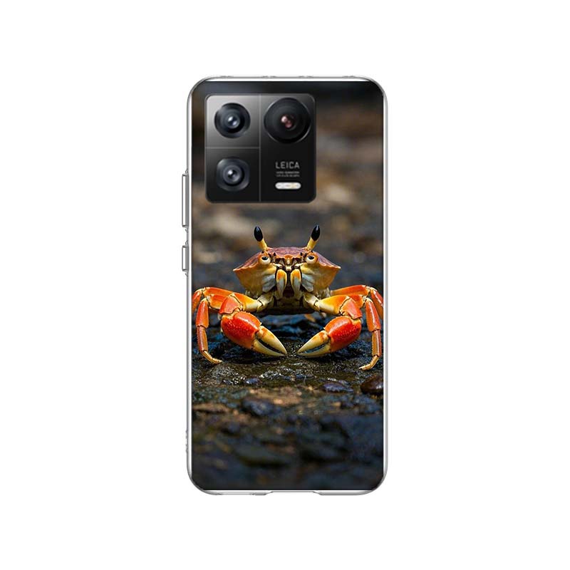 Unique Animal Crab Phone Case For Xiaomi Poco F7 Ultra X7 X6 M8 M7 M6 M4 M3 Pro X4 Mi 15 15T 14 14T 12T 12S 10T Pro 12 11 Lite C