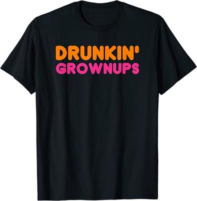 Camiseta Unisex Genial Humor de Fiesta para Adultos Drvnkin'