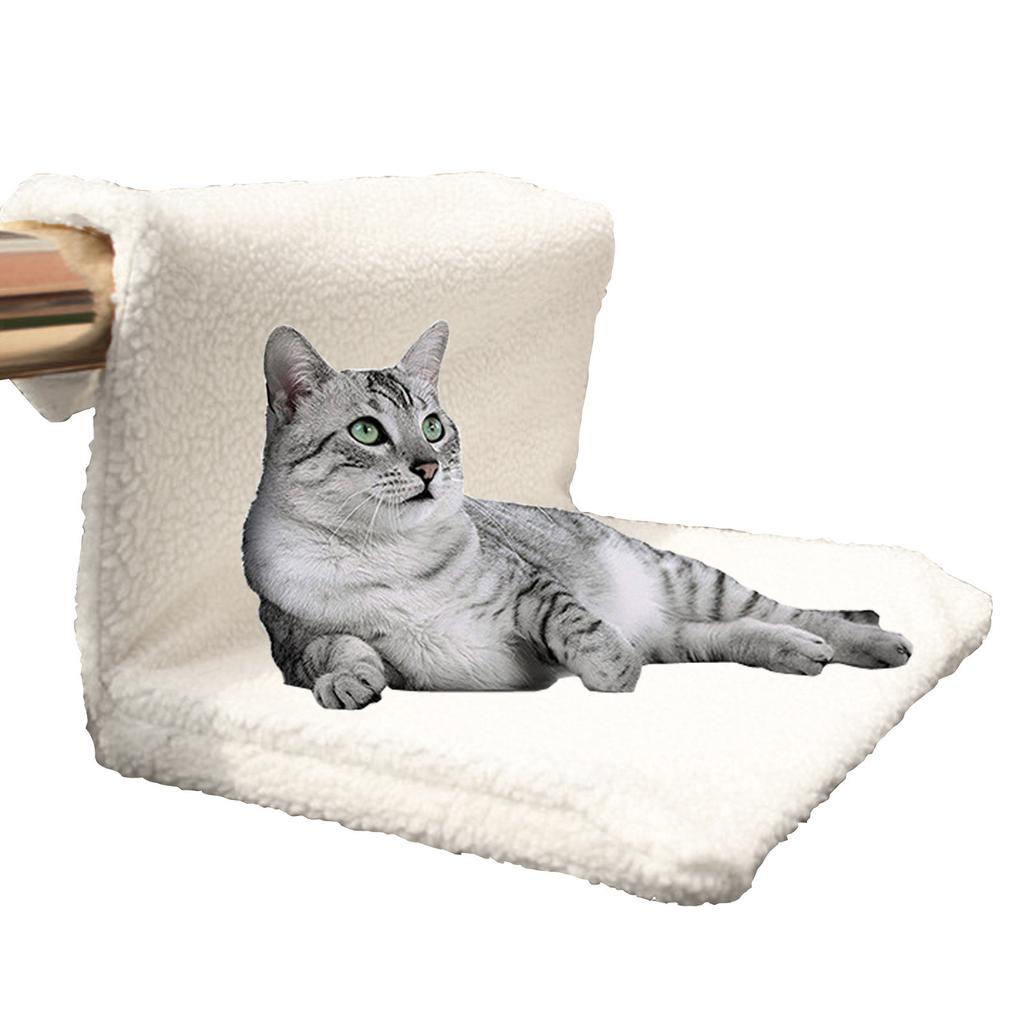 Hanging Radiator Pet Dog Bed Warm Fleece Basket Cradle Plush