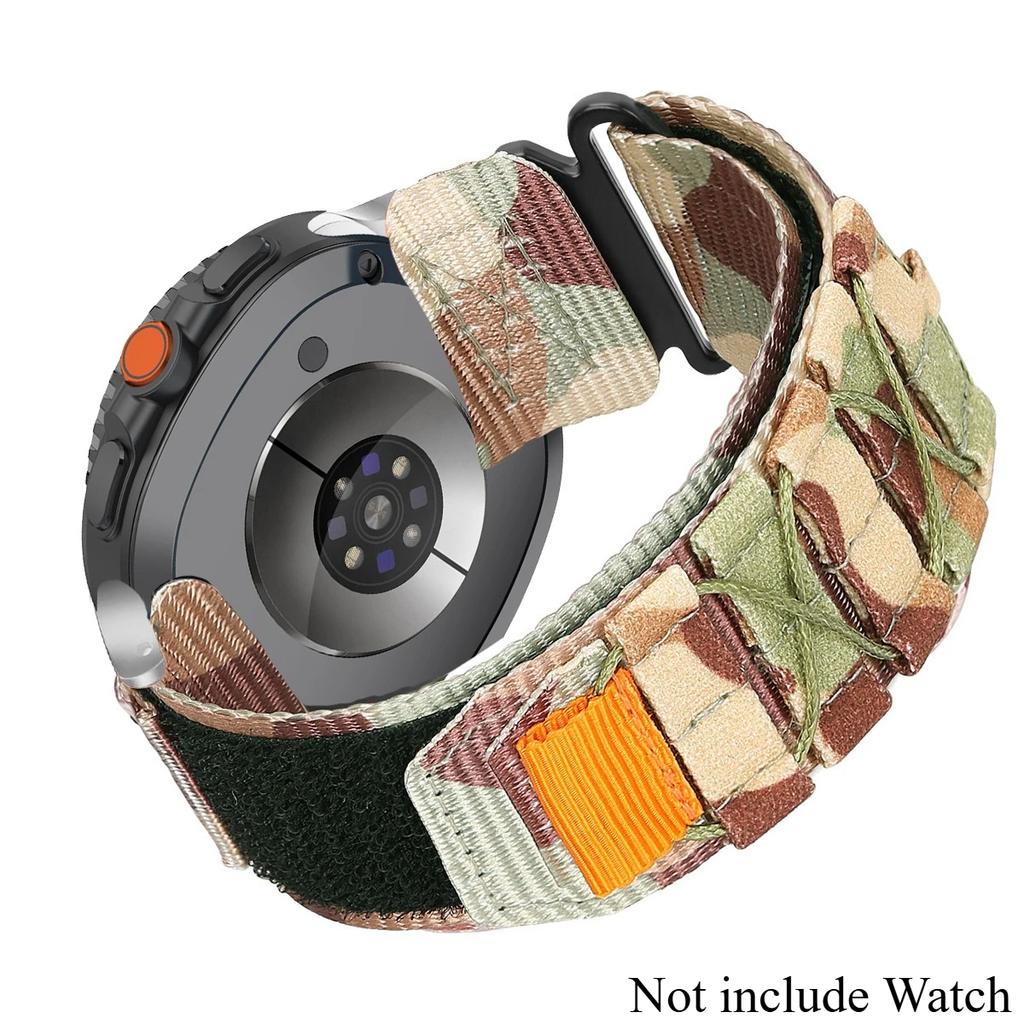 Nytt nylonband för Samsung Galaxy Watch 8/8 Classic Ersättningsarmband Sportklockband Correa för Watch ultra2025/7 47mm Band