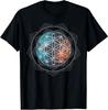 NEW LIMITED Flower Of Life Sacred Geometry Shirt - Spiritual Yoga T-Shirt S-3XL