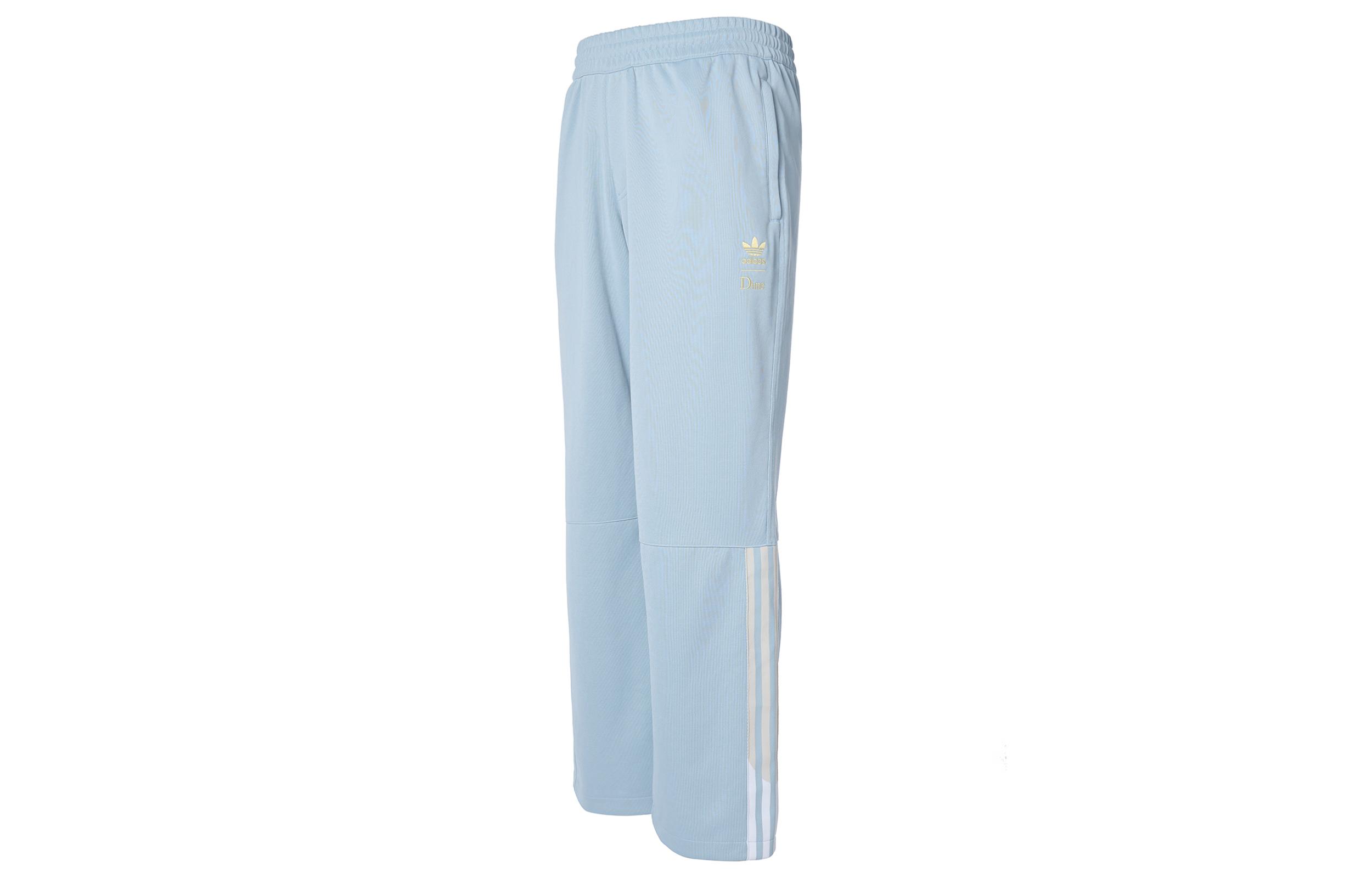 Adidas Originals Adidas Originals X Dime Collaboration SS23 Superfire Track Pants Knitted Sweatpants Men s Magic Gray HZ7250 L