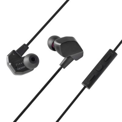 Final VR3000 für Gaming Mattschwarz/Kabelgebundene Gaming-Kopfhörer/Binauraler 3D-Surround/Mit Mikrofon [Spiel/VR/Binaural/ASMR/360-Audio empfohlen]