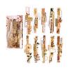 20PCS Flowers Scrapbooking Decor PET DIY Handmade Vintage Diary Album Decor