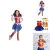 Wonder Woman Cosplay Costume For Kids Halloween And Party Suit For Girls