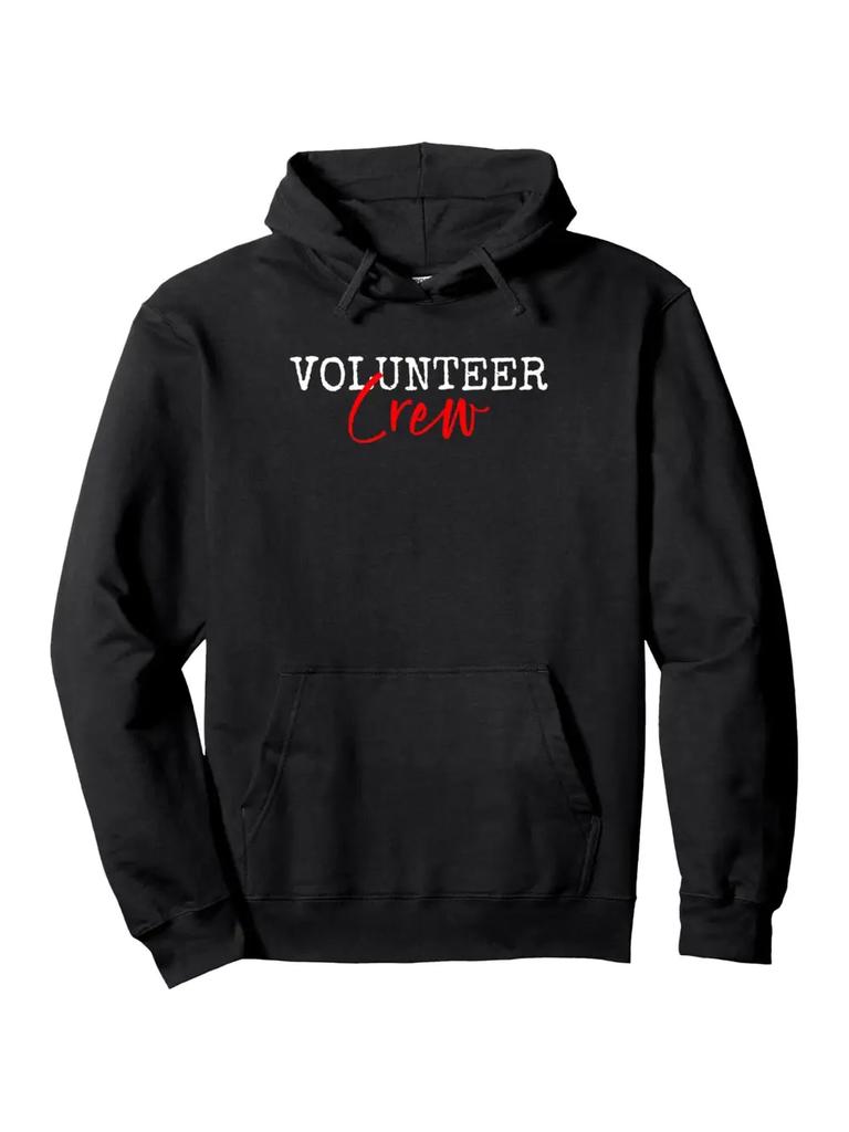 Volunteer Crew Hoodie - ALL-Season Pullover Sweatshirt