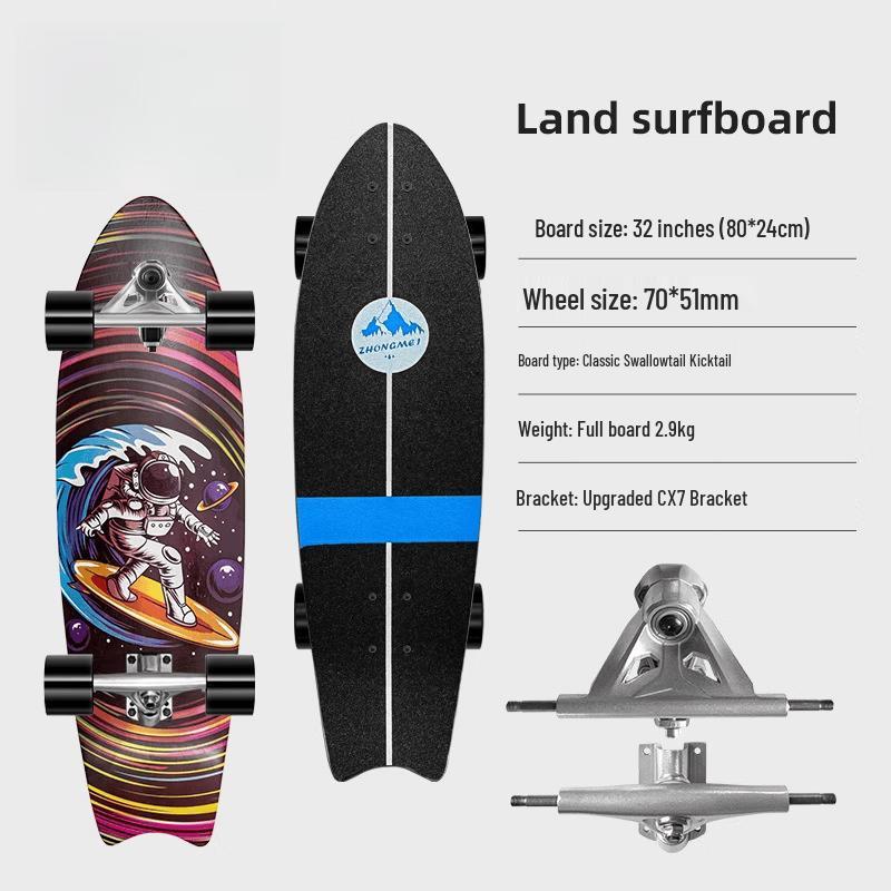 MDUG Land Surfing Skateboard
