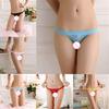 Underwear Love Heart Pattern Soft Women Lace Flower Underwear for Honeymoon