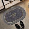 Diatomite Bath Mat Non-slip Bathroom Rug Super Absorbent Bathroom Carpet Bathtub Drying Floor Mats Shower Room Entrance Doormat