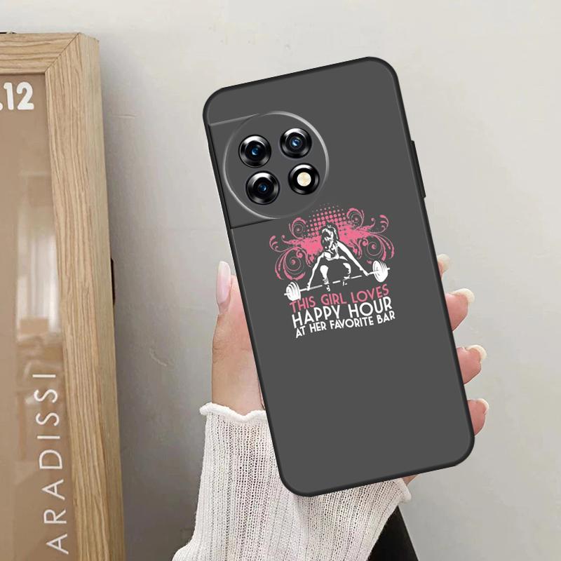 Fitness Girl Gym Case For OnePlus Nord 5 CE 3 4 Lite N20 N30 OnePlus 13T 13R 12R 10T 10R 10 11 12 13 15 Cover