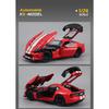 1/24 Dodge Viper ACR SRT Alloy Sports Car Model Diecast Metal Track Racing Vehicles Car Model Sound and Light Childrens Toy Gift