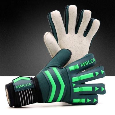 Gants de Gardien Antidérapants Résistants à l'Usure Amortissants Gants en Latex Respirants Protection des Doigts Gants de Gardien de But de Football