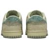 Nike Dunk versatile low-top skateboard shoes for women in green and blue