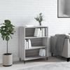 VidaXL Shelving Unit Sonoma Grey 69.5x32.5x90cm Engineered Wood 828386