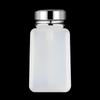 200ml Nail Art Press Bottle for Alcohol, Nail Polish Remover with Metal Cap and Iron Suction Head