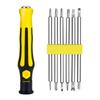 12 in 1 Haushalt Multifunktionales Stark Magnetisches Schraubendreher Bit Set Öffnen Reparatur Präzision Isoliert Verbesserung
