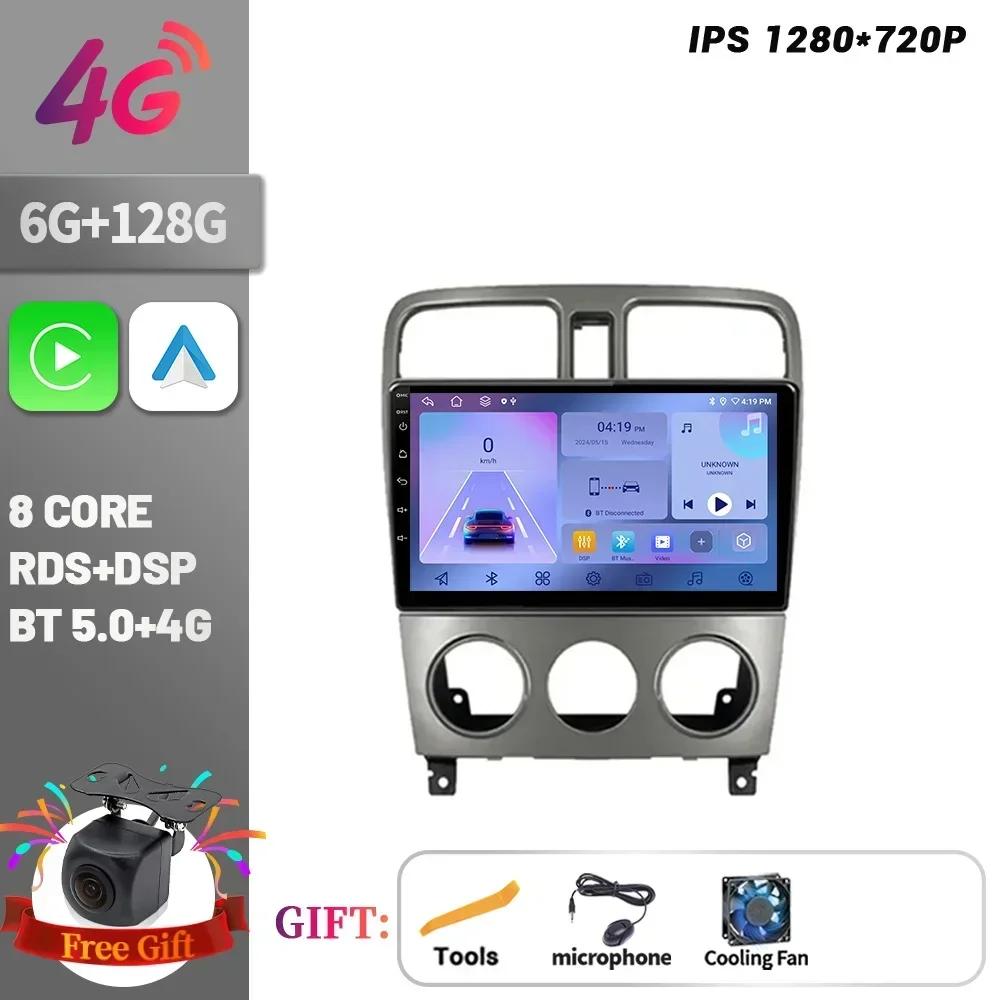 Android 14 For Subaru Forester SG 2002 - 2008 Car Radio Multimedia Navigation 4G GPS Wireless Carplay Stereo Head Unit Screen