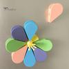 Petal Magnetic Clips 3D Flower Refrigerator Magnet with Sealing Clips, Snack Bread Food Shape Storage Bag Sealer Clamp, Kitchen Fridge Decoration