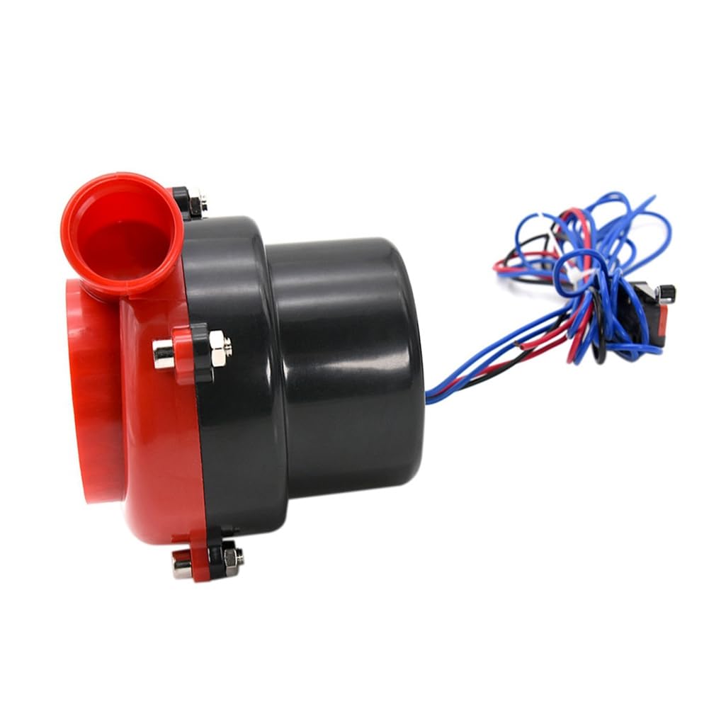 Weuareod Universal Loudhorn Electronic Turbo Car Fake Dump Valve Turbo Blow Off Valve Sound Electric Turbo Blow Off