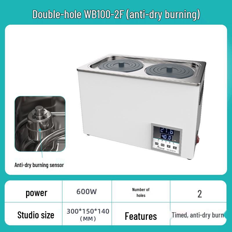 Electric Digital Laboratory Heater: Single, Double, Four, or Six-Hole Constant Temperature Water Bath