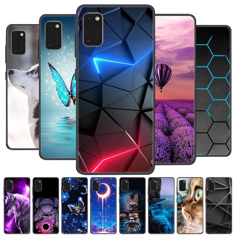 Für Samsung Galaxy A41 Hülle Weiche Silikon Rückabdeckung Handyhülle auf Für Samsung A41 GalaxyA41 A 41 A415 SM-A415 TPU Stoßstangen Hülle