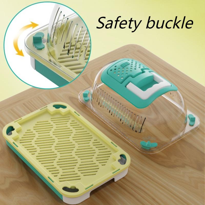 Children's Insect Observation Box Multifunctional Portable Silk Worms Box Handheld Anti-escape Silkworm House Insect Habitat