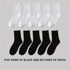 10 Pairs of Fashionably Designed Mens Casual Business Socks - Ultra-Breathable, Exceptionally Comfy, Anti-Odor, and Sweat Absorbing
