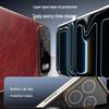 Electroplated Leather Phone Case for iPhone 17 Pro Max: Drop-proof, Oil-Wax Leather Texture, Compatible with iPhone 16
