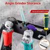 Wall-Mounted Angle Grinder Storage Rack Tool Organizer - Cutting & Grinding Machine Hanging Shelf for Efficient Workshop Organiz
