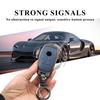 Zinc Alloy Car Key Cover with Keychain for Mercedes-Benz A220 E63S AMG E-Class GLE 350 4MATIC E300 E400 E43 W213 Leatuer Keycase