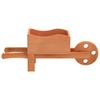 Planters In Wheelbarrow Design 2 Pcs 47x15x19 Cm Solid Wood