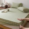 Cotton Fitted Sheet: Soft, Skin-Friendly, Moisture-Absorbing, Sweat-Wicking, Machine Washable Mattress Protector