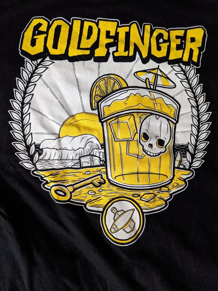 Goldfinger - Tequila Sunrise Band T-Shirt Unisex Schwarz Größe S Bis 4XL Unisex T-Shirt