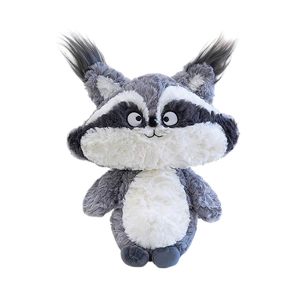 Raccoon Doll  Plush Toy Crazy Funny Doll Rag Doll Girl Sleeping Pillow Gift
