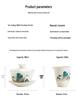 White Porcelain Mutton Fat Jade Kung Fu Tea Set - Perfect for Home, Workplace, or Gift