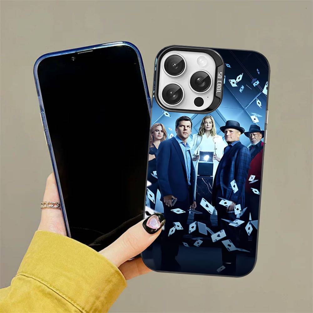 Film N-Now You See Me Handyhülle für iPhone 17 16 Plus Pro Max 15 14 13 12 11 Matt Bunte Hüllen