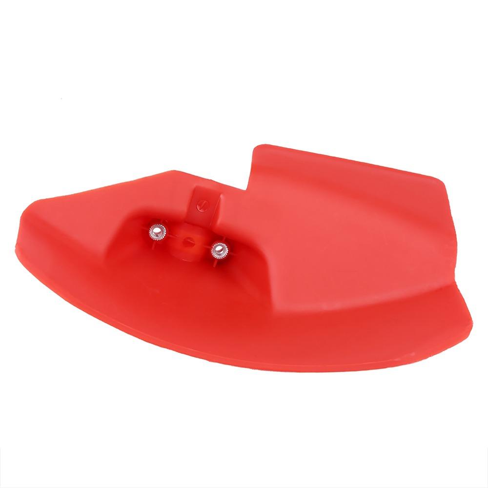 Red Trimmer Protective Cover Plastic Blade Guard Durable Lawn Mower Guard