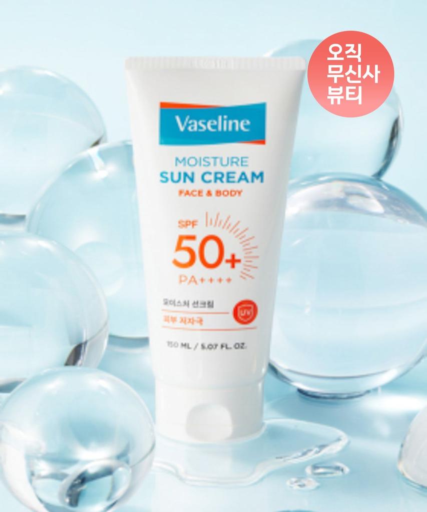 Vaseline Moisture Sunscreen Face and Body 150ml