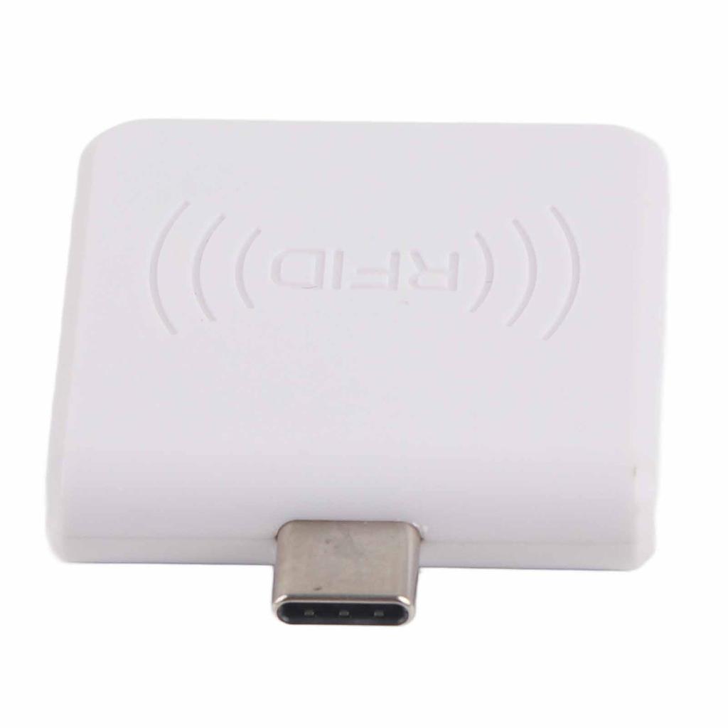 NOn Contact Card Reader High Frequency ID Mobile Phone Smart Mini Card Reader Mini Type C White