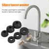58 Pcs Faucet Washer Assortment Kit Flat and Beveled Faucet Washers Replacement Kit Rubber for Kitchen Tap Or Bathroom Sink Leak