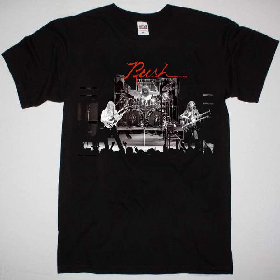 Rush Classic Rock Live T-Shirt Tee Unisex Short Sleeve  Unisex T-Shirt XXXXL