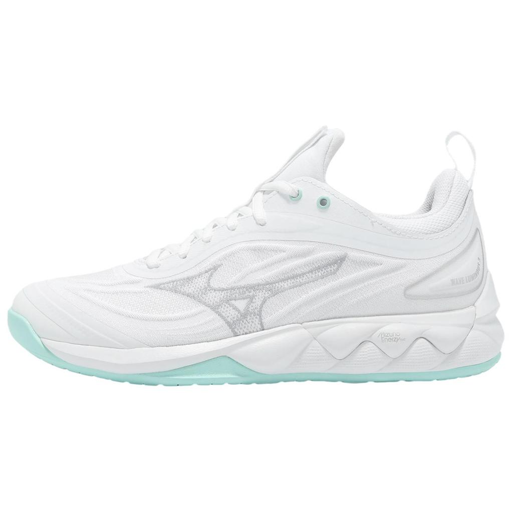 Mizuno Wave Luminous 3 White Blue Tint Women Sneakers V1GC242045