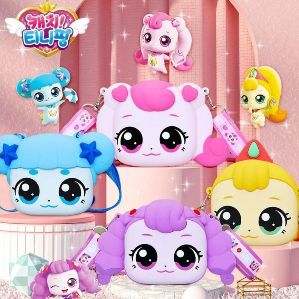 Tiniping Character Face Silicone Bag