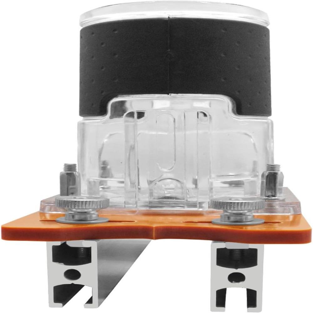 4pcs Compact Design Palm Router Base 2 in 1 Wood Trimmer Base Router Slotting Bracket For Cabinet