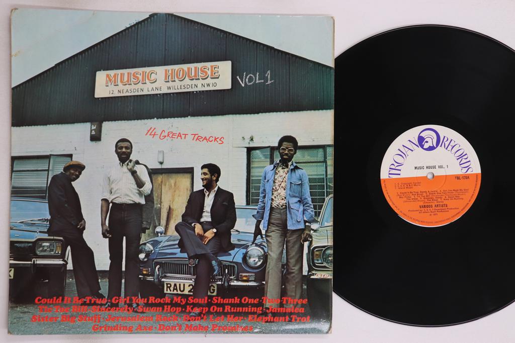 LP Record VARIOUS - Blue Danube TBL170 TROJAN RECORDS 1971 UK Reggae, Ska & Dub Used
