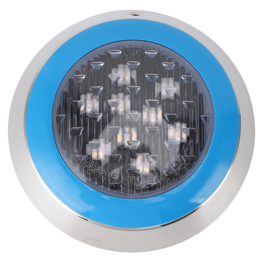 Submersible Pool Light Professional Warm Light 3000k 24V Recessed Decorative Waterproof Underwater Pool Lights for Pool Pond Bath Hot Tub Spa