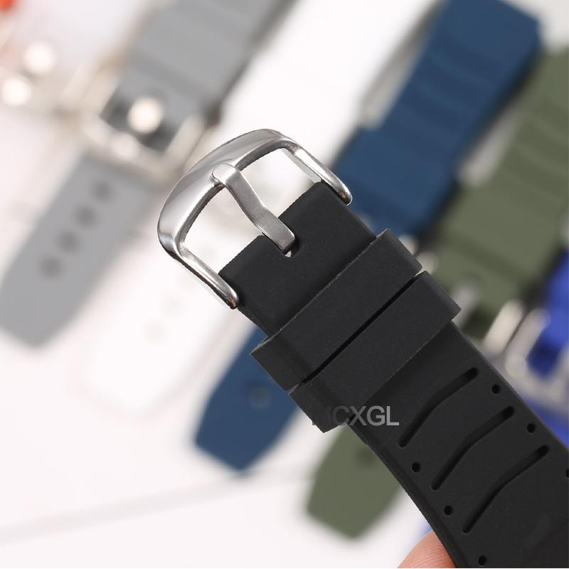 Men's Silicone Watch Strap Replacement Fit for Casio PRG-80 PAG-80 PRW-1000 PRW-1100 Rubber Watch Bands Wristband Bracelet