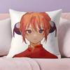 Anime G-Gintama Pillow Case Ultra Soft Skin Friendly Fabric Cloud Like Comfort & Concealed Zipper
