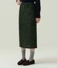 VOYONN 2.5Mm Beaded Skirt Party Green 0153